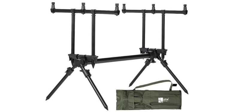 Les 7 Meilleurs Rod Pod 3 & 4 Cannes : Lequel Choisir ? - Pêcher Gros